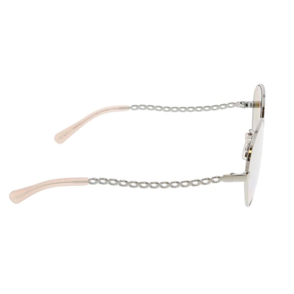Coach 0HC7114 90018Z Silver Aviator Full Rim Sunglasses - Picture 4 of 4